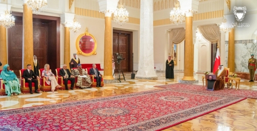 HRH Prince Salman receives 11 ambassadors’ credentials