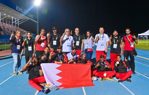 Bahrain add five more medals in Konya