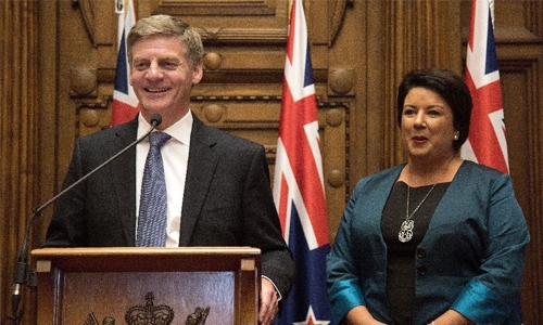 Bill English sworn in as New Zealand PM after Key exit