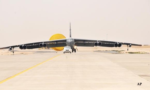US deploys B-52 bombers to Qatar for war on terror ﻿