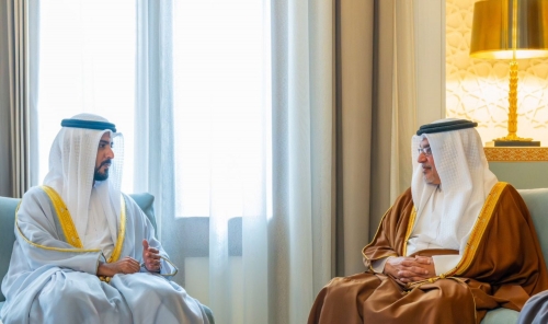 HRH Crown Prince and Prime Minister Meets UAE Ambassador