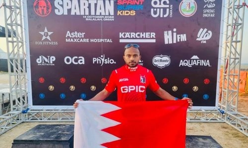 Mubarak wins silver for Bahrain at Spartan Oman championship