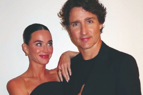 Katy Perry shares new photo with Justin Trudeau, calls it “rewarding karma” 