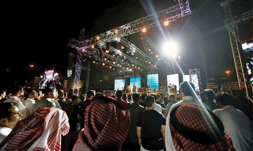 Saudis attend first jazz fest