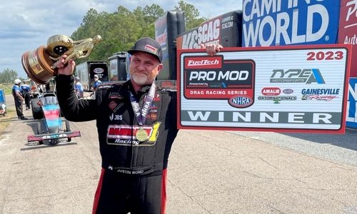 Bahrain1’s Bond triumphs in NHRA Pro Mod season-opener