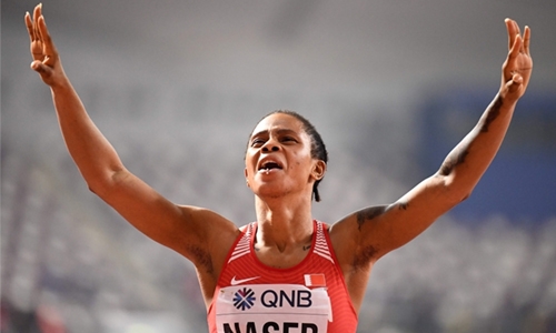 Salwa runs third-fastest 400m ever Salwa runs third-fastest 400m ever