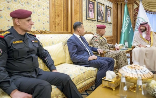 Saudi, Iraq discuss strengthening military and defense cooperation Saudi, Iraq discuss strengthening military and defense cooperation