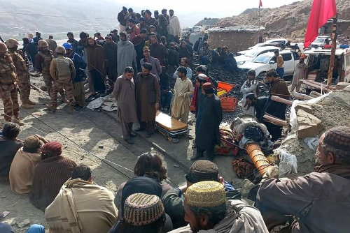 Twelve killed in Pakistan mine collapse