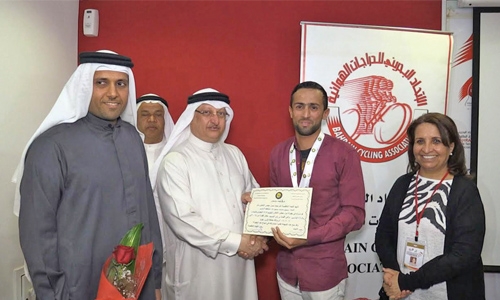 BOC honours cycling team BOC honours cycling team