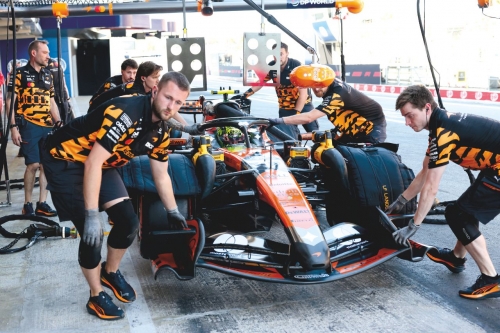 McLaren’s Norris pips Russell in second Barcelona F1 practice McLaren’s Norris pips Russell in second Barcelona F1 practice