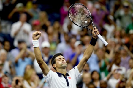 Djokovic battles into 26th straight Slam last-eight Djokovic battles into 26th straight Slam last-eight