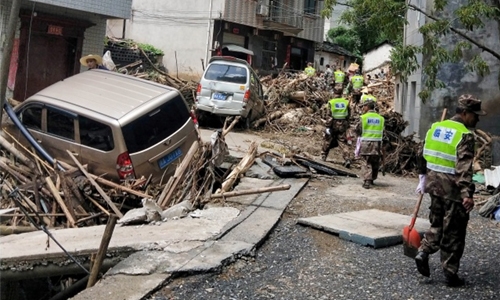 Scores missing after SW China hit by mudslides