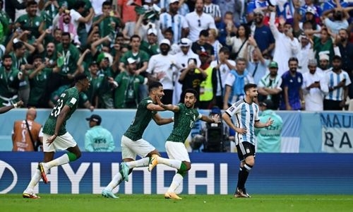 Saudis stun Messi's Argentina with 2-1 comeback win