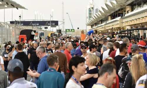 Get up close to teams with F1 Pit Lane Walk for all ticket-holders today at BIC Get up close to teams with F1 Pit Lane Walk for all ticket-holders today at BIC