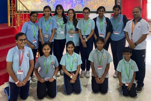 NMS students excel in CBSE cluster chess championship 