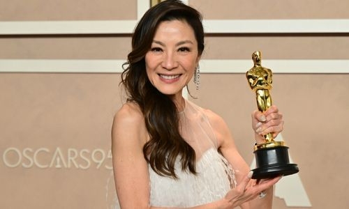 Michelle Yeoh makes history as first Asian to win best actress Oscar