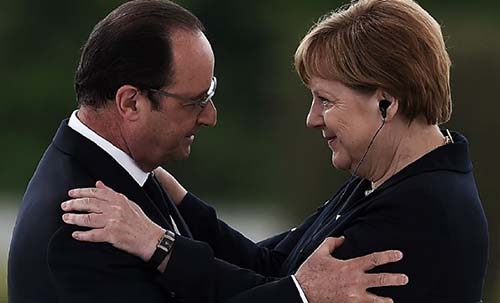 Hollande, Merkel call for European unity at Verdun centenary
