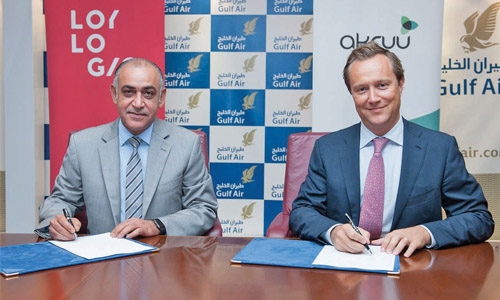 Gulf Air, Akruu in partnership Gulf Air, Akruu in partnership