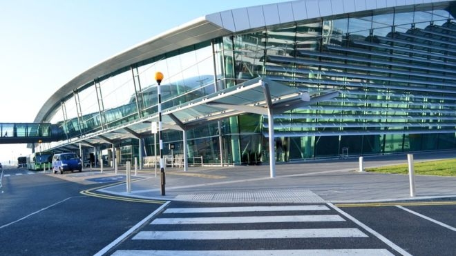 Dublin airport minibus hijack: Three passengers held Dublin airport minibus hijack: Three passengers held