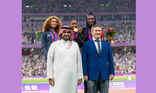 Bahrain’s Winfred Yavi bags gold for Bahrain 