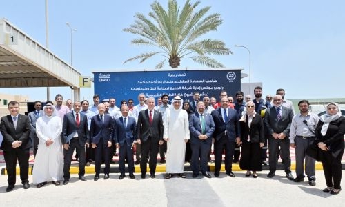 GPIC’s Chairman inaugurates solar energy project in ground-breaking renewable energy initiative