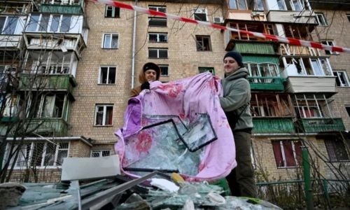 Ukraine says Kyiv hit by ‘most massive’ drone attack since war began