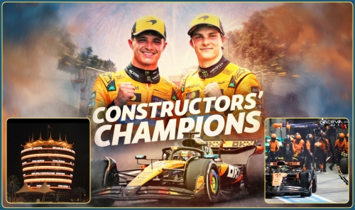 Manama Celebrates McLaren’s Back-to-Back Formula 1 Constructors’ Championship Victory