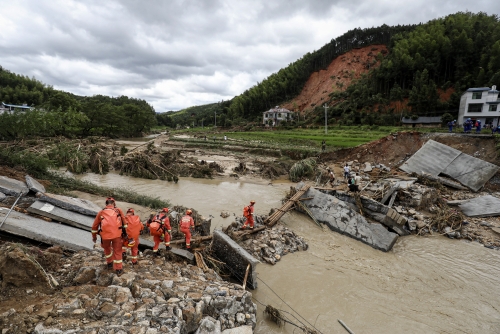 At least 30 dead, 35 missing after torrential rains: China state media At least 30 dead, 35 missing after torrential rains: China state media