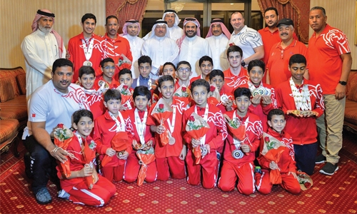 Bahrain bags 48 medals in swimming