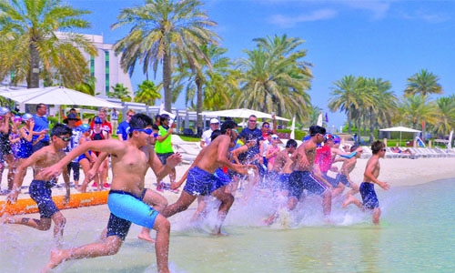 Over 3,000 students for School Mini Olympics