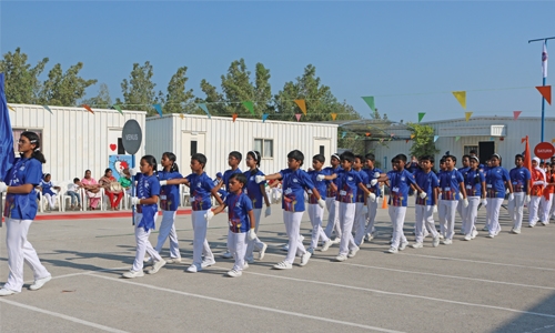 New Horizon School holds sports meet
