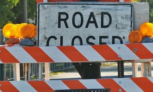 Lane to be closed at Tashan junction