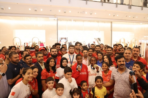 Immense love and pride : Bahrain’s Olympic medal winners receive spectacular reception from enthusiastic crowds