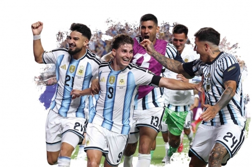 Argentina sink 10-man Swiss to set up blockbuster England semi-final Argentina sink 10-man Swiss to set up blockbuster England semi-final