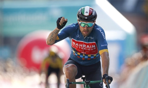 Team Bahrain Victorious riders shine to end Benelux Tour