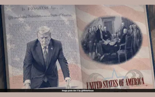 Trump unveils new US passport -- with picture of himself