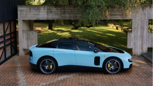 Ferrari Unveils First Fully Electric Supercar With 310 Kph Top Speed
