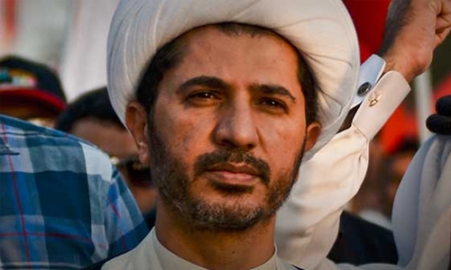 Bahrain cuts opposition chief's jail term