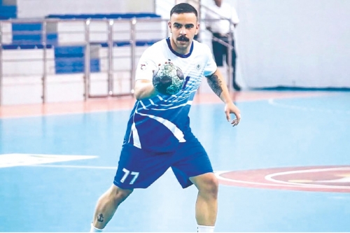 Ahmed Al Ghazal ready for handball return