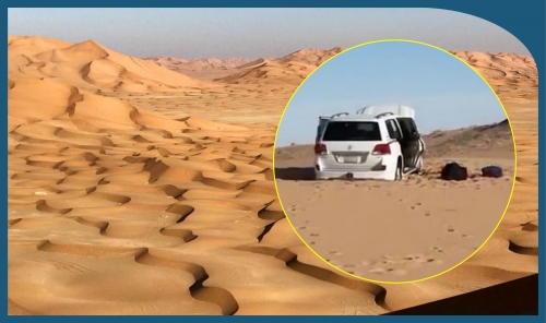 Saudi Desert Trip Turns Fatal as Two Men Die of Thirst After Vehicle Breakdown