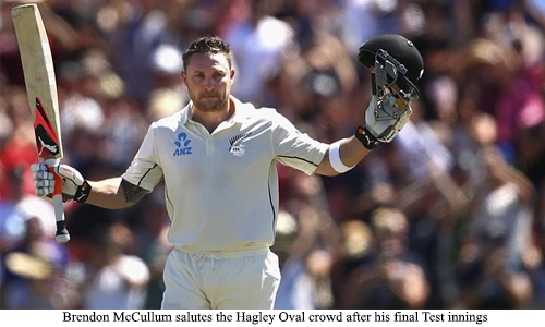 Warner classic ends McCullum's swansong