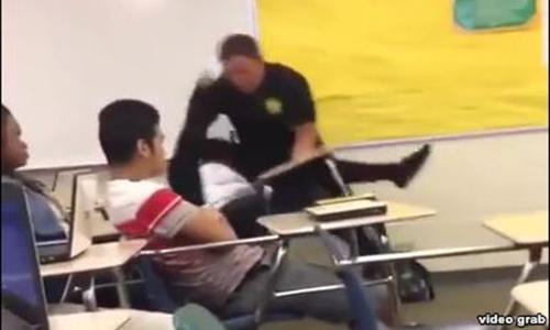 FBI probes violent US school arrest caught on video FBI probes violent US school arrest caught on video
