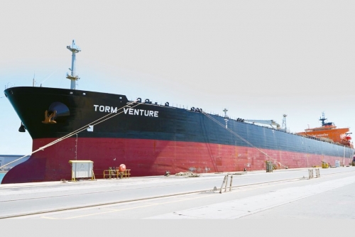 ASRY completes repairs on Danish tanker ‘Torm Venture’ 
