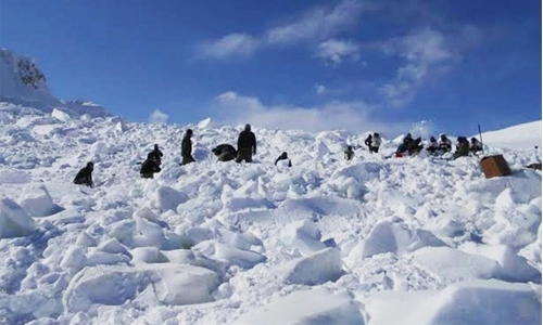 Avalanches kill six Indian soldiers in Kashmir