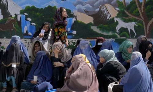 Afghanistan’s Taliban order women to cover up head to toe