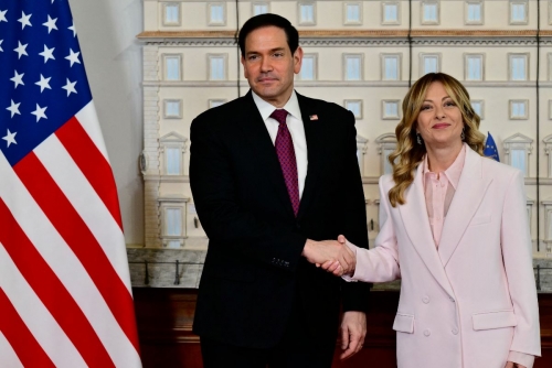 Rubio meets Italian PM after Trump criticism Rubio meets Italian PM after Trump criticism