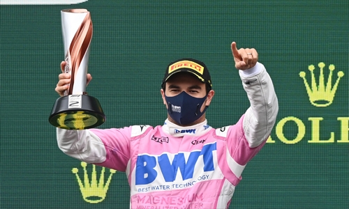 Stunning Sergio wins F1 Sakhir GP! Stunning Sergio wins F1 Sakhir GP!