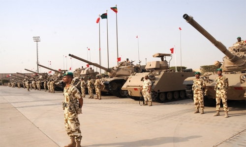 Bahrain ranked 12th in military expenditure compared to GDP