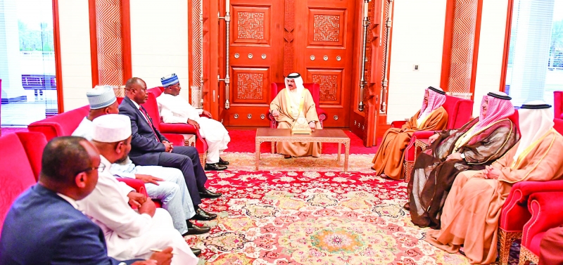 His Majesty holds talks with Ghana Deputy President 