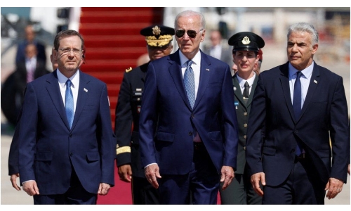 Biden arrives in Saudi Arabia to begin historic visit